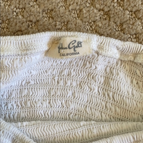 Off the shoulder white crop top - Picture 2 of 2